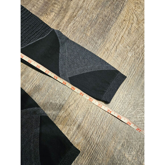 Spanx seamless high rise legging Blue textured small tummy control 547 - Picture 5 of 6